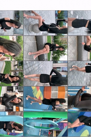 MOF2578-黑色包臀裙美女